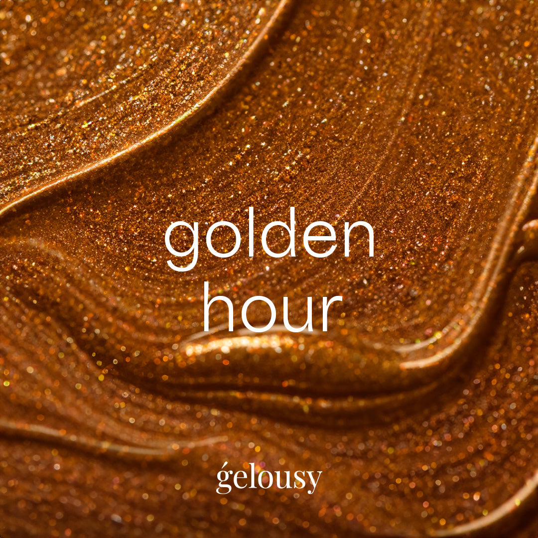 Gelousy Golden Hour Gel Polish - Inspirational Image