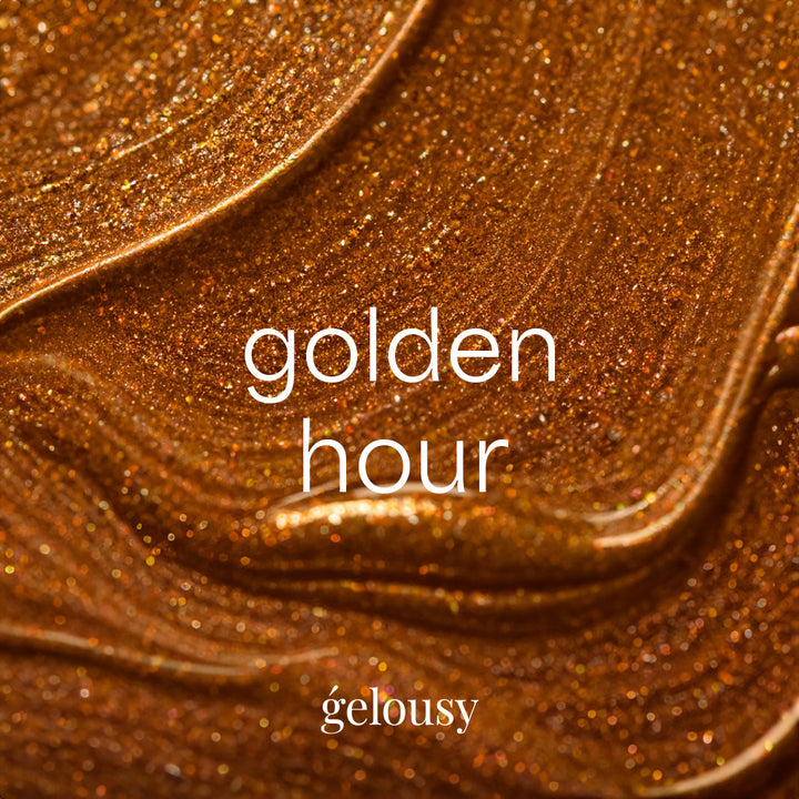 Gelousy Golden Hour Gel Polish - Inspirational Image