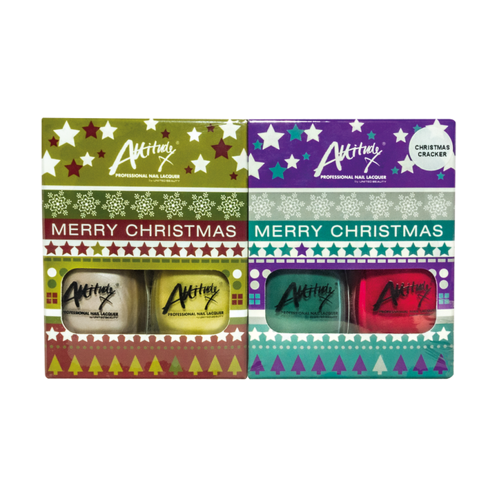 Christmas Cracker - 4 Nail Lacquer Christmas Set