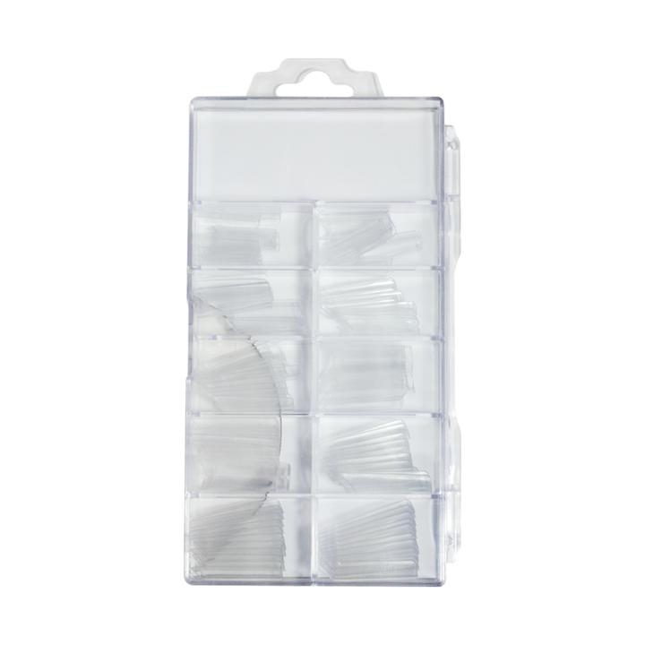 Crystal Clear Tips - 100 Assorted