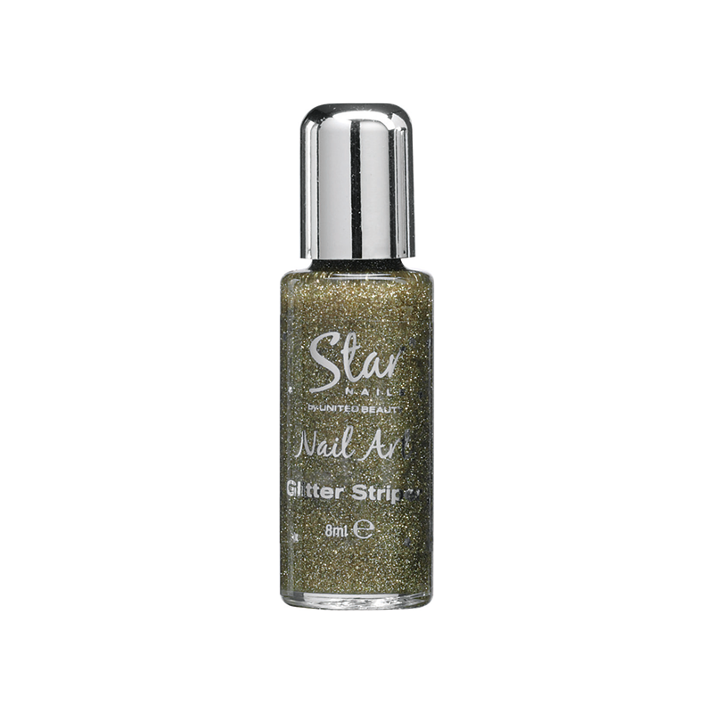 Nail Art Striper Pen - Gold Glitter - 8ml