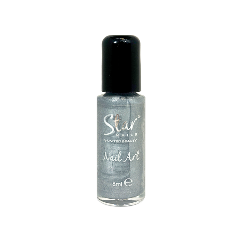 Nail Art Striper Pen - Silver - 8ml