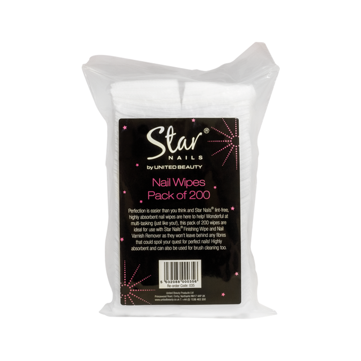 Nail Wipes - Pack of 200