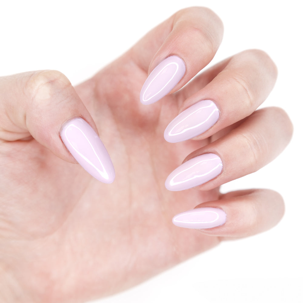 Gelousy Petal Pink Gel Nail Polish - Lifestyle Nail Swatch