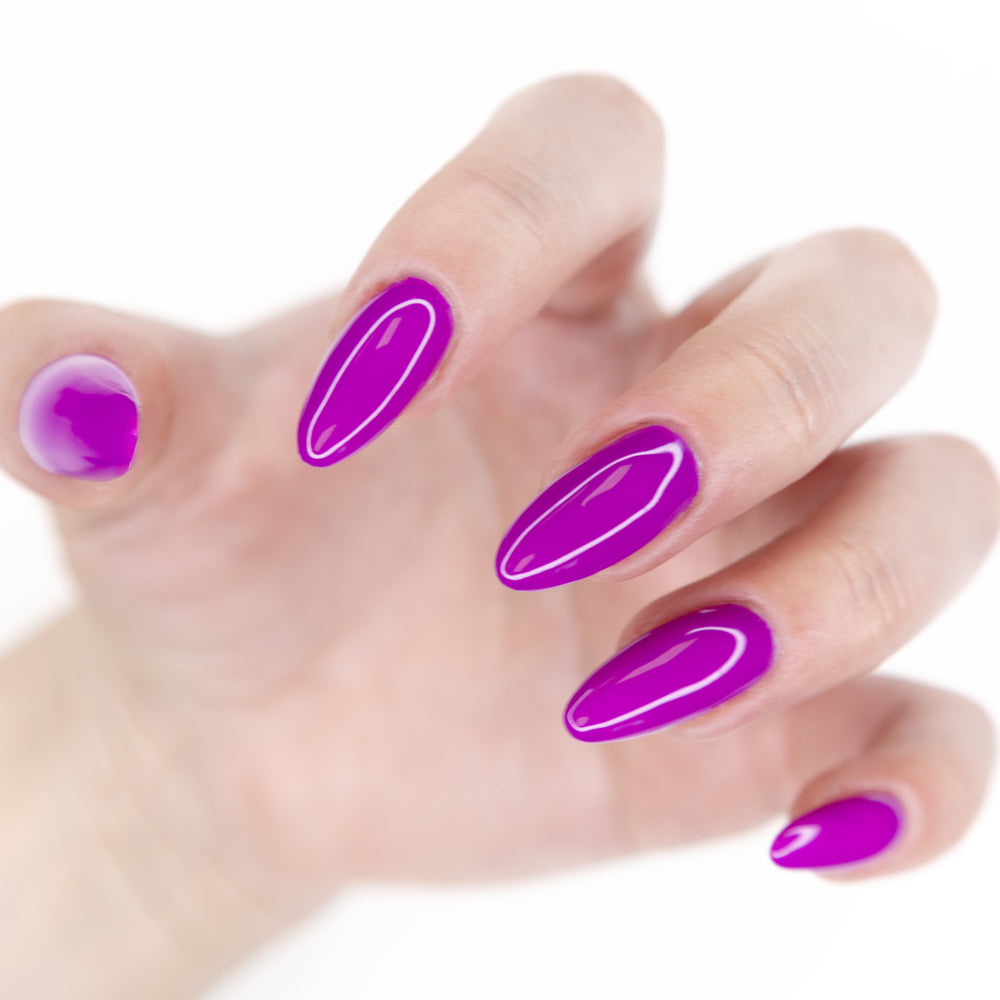 Gelousy Grape Gel Nail Polish - Lifestyle Nail Swatch