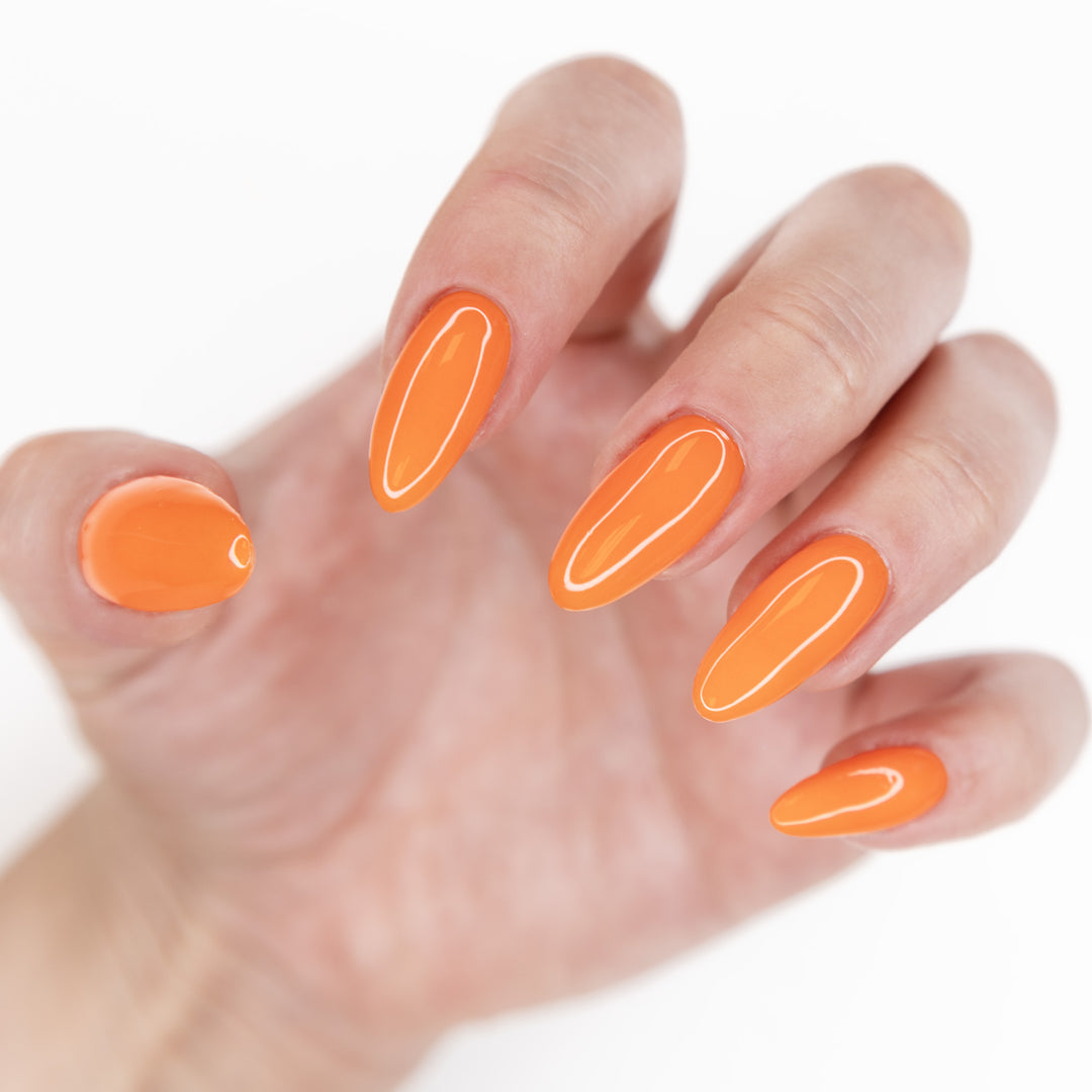 Gelousy Mandarin Gel Nail Polish - Lifestyle Nails Swatch