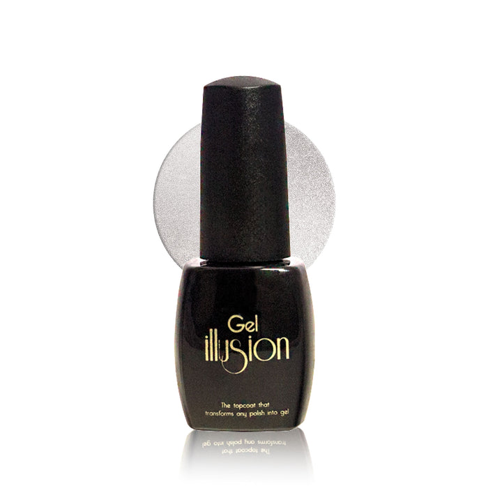 Gel Illusion LED Topcoat - Silver - 14ml