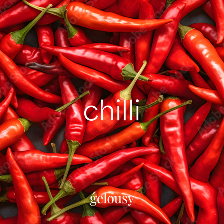 Gelousy Chilli Gel Nail Polish - Inspirational Image of Red Chillies