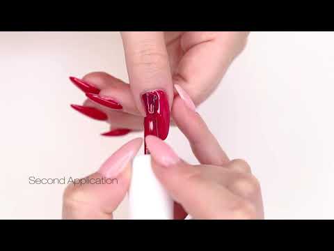 Gelousy Pomegranate Gel Polish - How-to Video