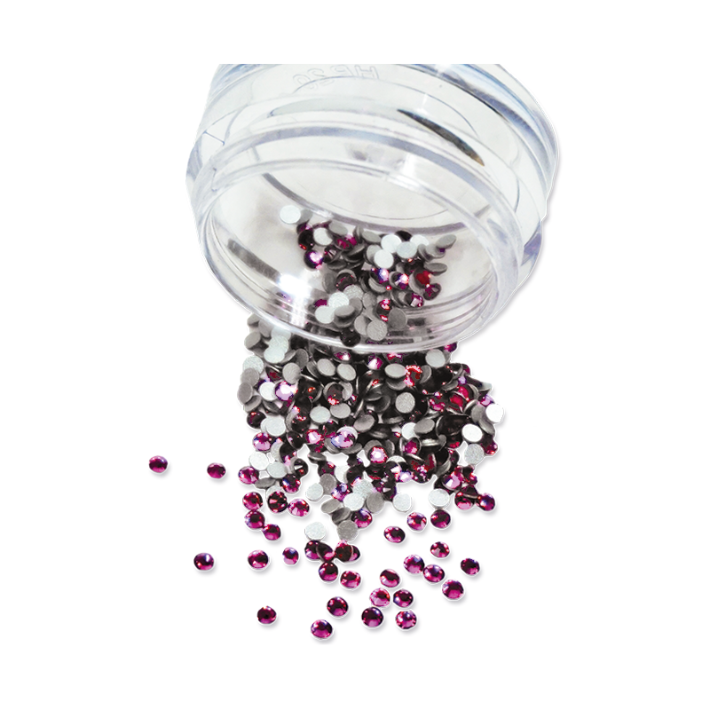 Fuchsia Rhinestones